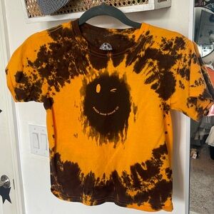 Smiley face baby tee